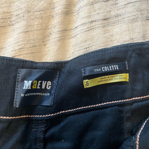 Anthropologie Maeve sailor pant, navy - Picture 8 of 8